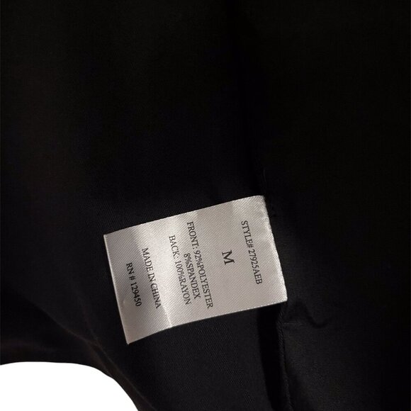 NWT- Earthbound Unisex Black & Gold Faux Suede Vest Size: Medium - Picture 4 of 4